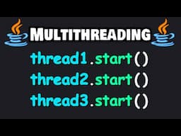 Learn Java MULTITHREADING in 8 minutes! 🧶