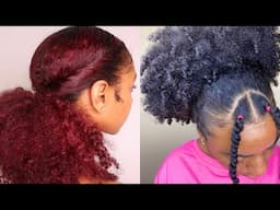 PUFF HAIRSTYLES FOR ANY NATURAL HAIR TYPE