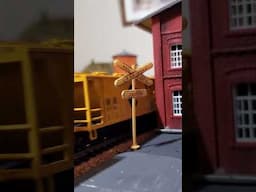 Western maryland grain train local HO Scale #modelrail #steamtrain #shorts #hobbyshorts