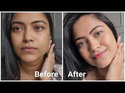 Day And Night Skincare Routine For Brightened Skin|Garnier Vitamin-C Day & Night Serum Duo