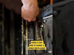 Dewalt DW735 | How To Change Your Blades