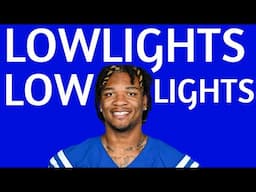 Anthony Richardson Career Lowlights (NFL)