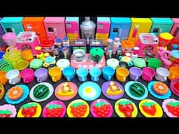 7 Minutes Satisfying with Unboxing Hello Kitty Kitchen Set | ASMR Tiny Pink Frozen Kitchen Set