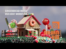 USD Asset Workflow in Solaris | Gingerbread House