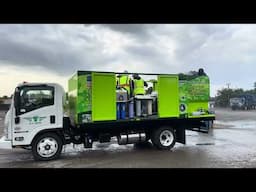 Trash bin cleaning services. Where do you dump the wastewater? Recycle it instead call 877-699-0755