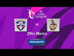 Highlights: 29th Match - Dubai Capitals vs Abu Dhabi Knight Riders | 29th Match, ADKR VS DC