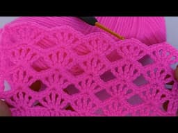 You will never get bored with this crochet pattern. How to crochet for beginners