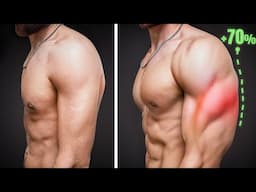 Triceps Workout to GROW ARMS BY 70% At HOME. No Equipment