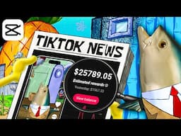 Create Talking Fish News FOR FREE! | $10,000 Per Month With CapCut (TikTok Creativity Program)