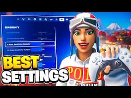 *NEW* Best Controller Settings + Sensitivity For Fortnite Chapter 6! (PS4/PS5/XBOX/PC)