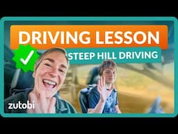 How to Drive an Automatic Car on a Steep Hill (Driving Test Tips)