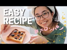 Making Melon Pan At Home | Japanese Bread Easy Recipe ♡ Vlog