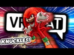 KNUCKLES IS LOOKING FOR A FIGHT IN VRCHAT! | Sonic The Hedgehog 3 | Funny Moments