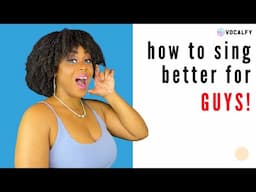 How to SING Better INSTANTLY for GUYS! (Vocal WARM UP + Exercises) 🎤 | Head vs Chest Voice