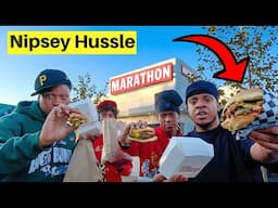 Trying Nipsey Hussle NEW Restaurant in LA