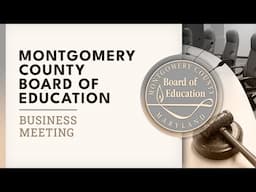 Board of Education - Board Business Meeting with Tentative Adoption of the Operating Budget - 2/4/25