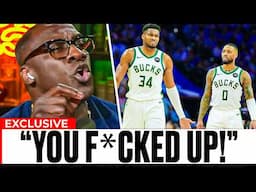 Shannon Sharpe BLASTS Giannis for Bucks' Struggles with Dame Trade!