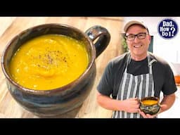 Dad's Simple Butternut Squash Soup