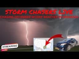 CHASING POSSIBLE SEVERE STORMS IN ARKANSAS