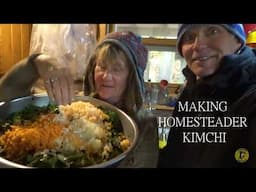 Making Homesteader Kimchi With Ann of ALONE