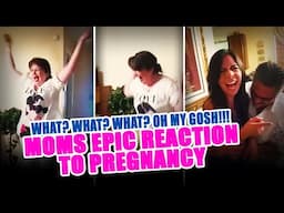 What? What? Oh MY GOSH! Mom's EPIC Reactions to Daughters Pregnancy! | Pregnancy Surprise