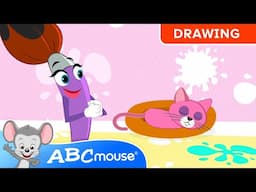 ✏️ Violet Draws a Cat! | Fun Art & Learning Adventure for Kids 🎨🐾 | ABCmouse