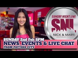 SUNDAY NIGHT LIVE with Nick & Marti - 2nd Feb 2025 - 5pm