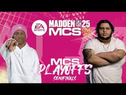 Madden 25 | MCS Playoffs Semi-Finals  | Abram vs. JonBeast