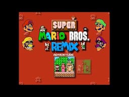 Super Mario Bros. NES Remix - SMB1 - Fan-Game Playthrough