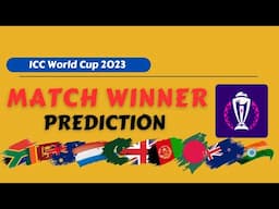 ICC World Cup 2023 | Match Winner Prediction -  Group Match