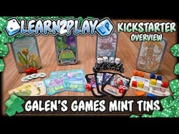 Learn to Play Presents Galen's Mint Tin games overview