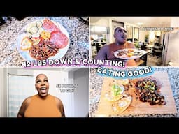 HOW IS THIS POSSIBLE?! 🤩 losing 100+lbs AGAIN! what I eat in a day to lose weight KETO & ADF!