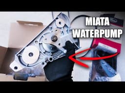 How to Replace Water Pump Mazda Miata NB/NA MX5