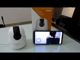 IMOU Wifi IP CAMERA Complete Setup Video