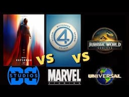 Superman vs Fantastic 4 vs Jurassic World Rebirth - Who will come out on top?