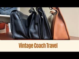 Vintage Coach: Big Bag Travel Edition @contentwithcandace