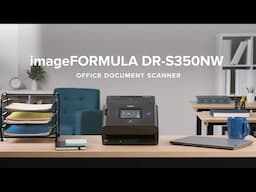 Canon imageFORMULA DR-S350NW Office Document Scanner