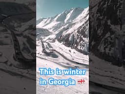 #georgiatravelguide #snow #travel #shortsvideo