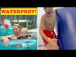 LAZY RIVER CHAOS! 😲 + Gaat MIS het AQUA-PARK 🌊 ( + Homeschool) | Bellinga Vlog #3305