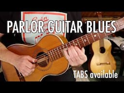 Parlor Guitar Slide Blues in Open G Minor (TABS available)