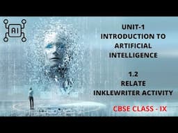 UNIT 1 INTRODUCTION TO AI SUB-UNIT  1.2 RELATE INKLEWRITER  ACTIVITY CLASS 9 CBSE (AI-417)