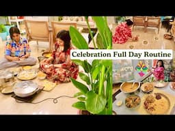 A Celebration Full Day Routine || My Must Do Rituals || Dudh Puli Pitha Recipe || Bengali Khichuri