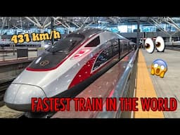 HIGH SPEED TRAINS IN CHINA *YANTAI TO BEIJING*