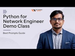 Python for Network Engineer Demo Class | Admissions Open