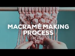 All My Recent Macrame Creations In Under 10 Minutes ~ ASMR