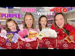 I’LL BUY ANYTHING IN YOUR COLOR TARGET SCAVENGER HUNT CHALLENGE ❤️💜🤍💗 ​⁠​⁠(VALENTINES EDITION)