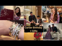 Cartier Celebrates My Birthday | Pave Diamond Bracelet | Gift from Cartier