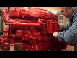 Assembling the Engine Oil & Cooling Systems | Farmall 856 Restoration Episode 13