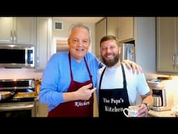 The Papa Cooks with a Protege