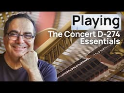 Concert D-274 Essentials - Preset Overview by Guy Bacos